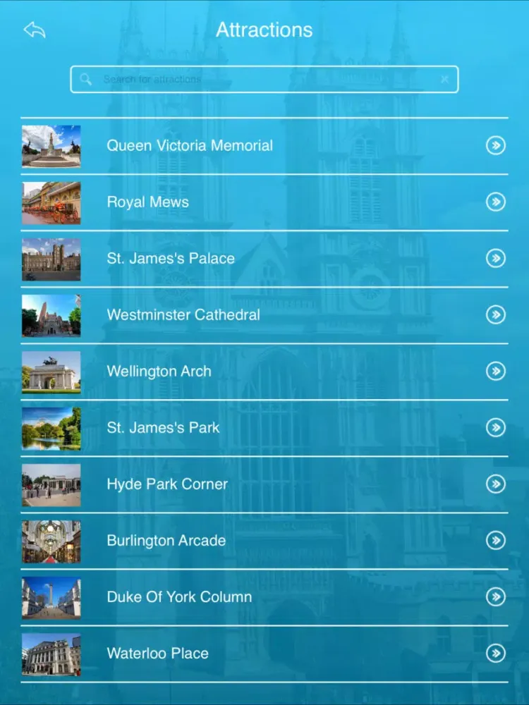 Westminster Abbey iPad 应用截图