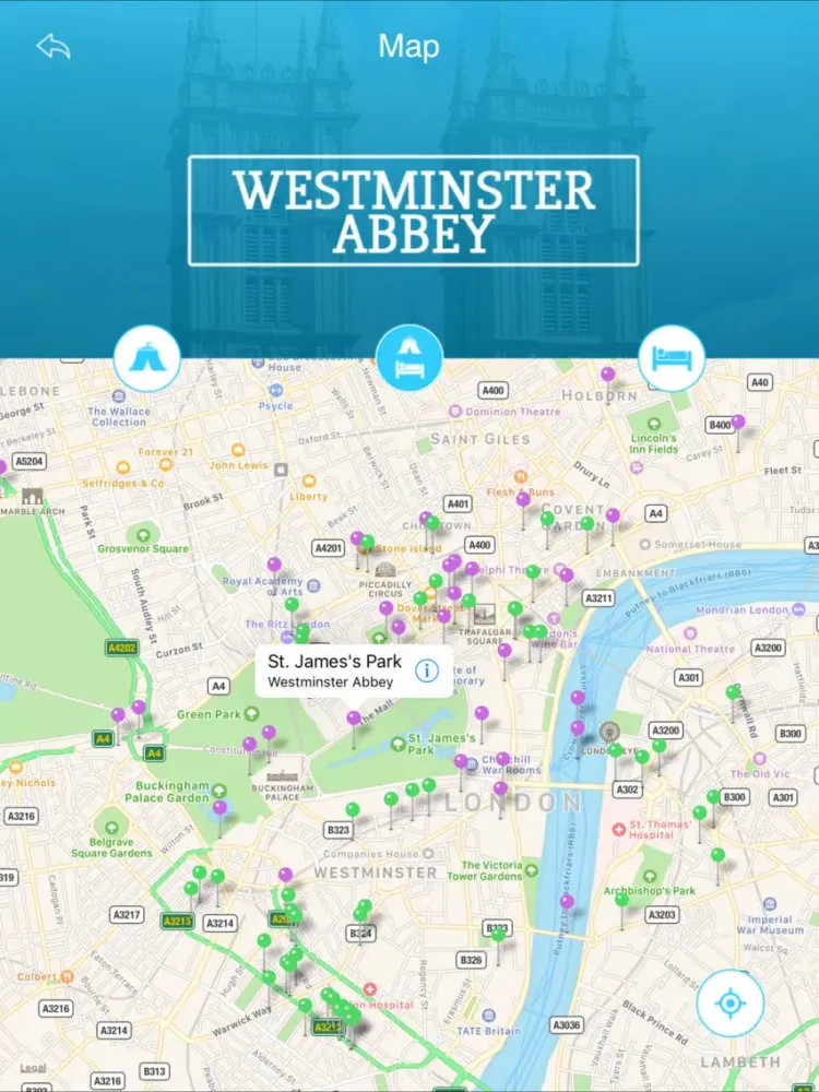 Westminster Abbey iPad 应用截图