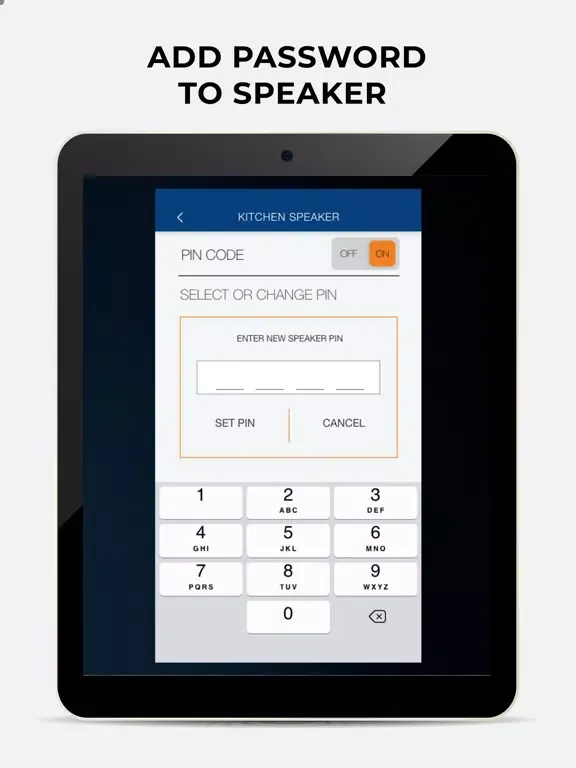 Ảnh chụp màn hình của LA BT 5 Setup iPad 
