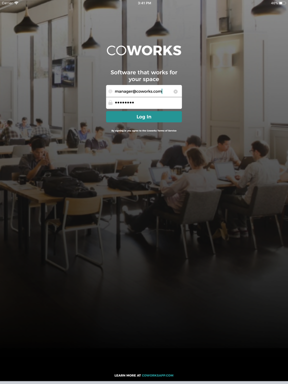 صور Coworks - Coworking Software iPad 