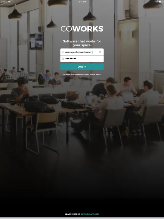 Coworks - Coworking Software iPad 应用截图