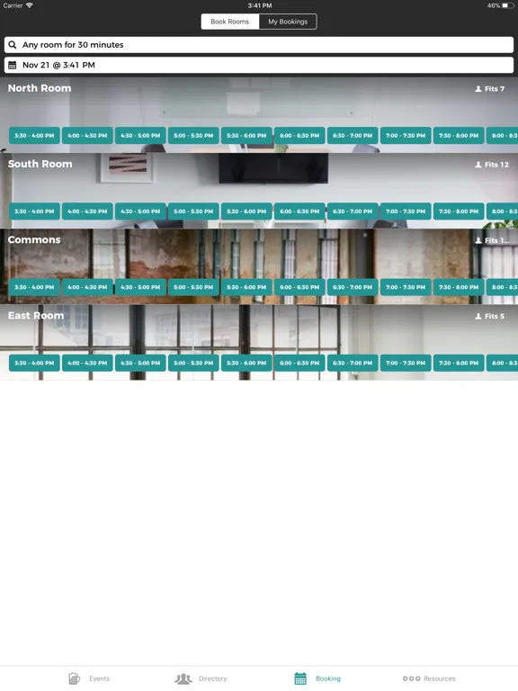 Coworks - Coworking Software iPad 应用截图