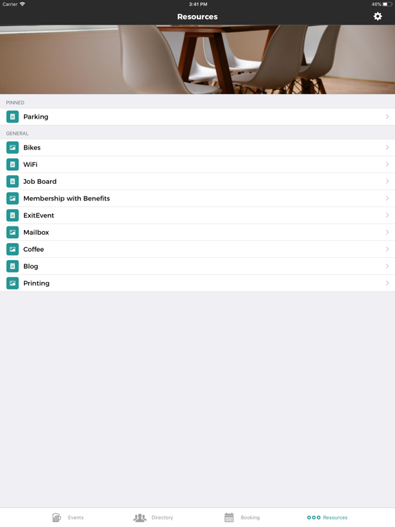 صور Coworks - Coworking Software iPad 