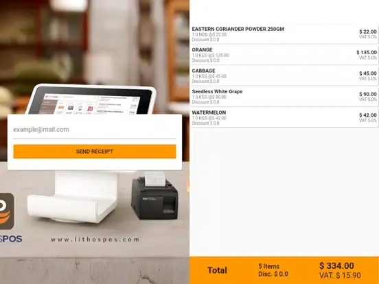 Lithos POS CDS iPad 应用截图