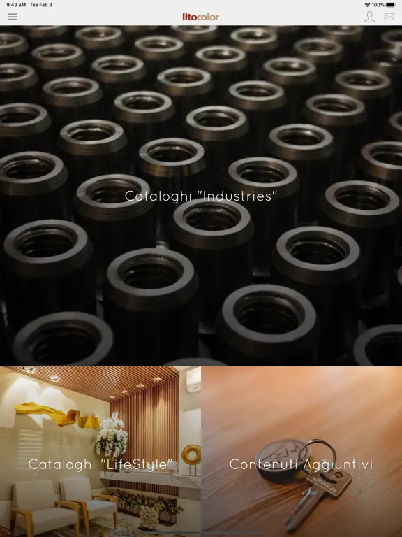 Capturas de tela do M+CP iPad 