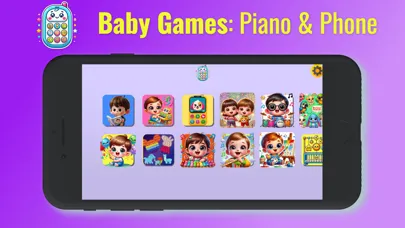 Baby Games: Baby Piano & Phone Screenshots
