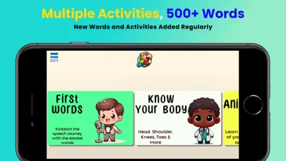 ภาพหน้าจอของ Tiny Talkers:Baby Speech Games