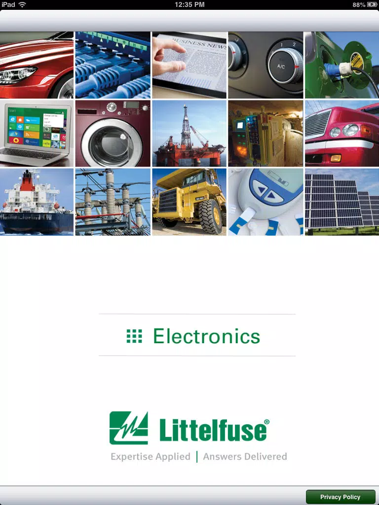 Littelfuse Catalog iPad 应用截图