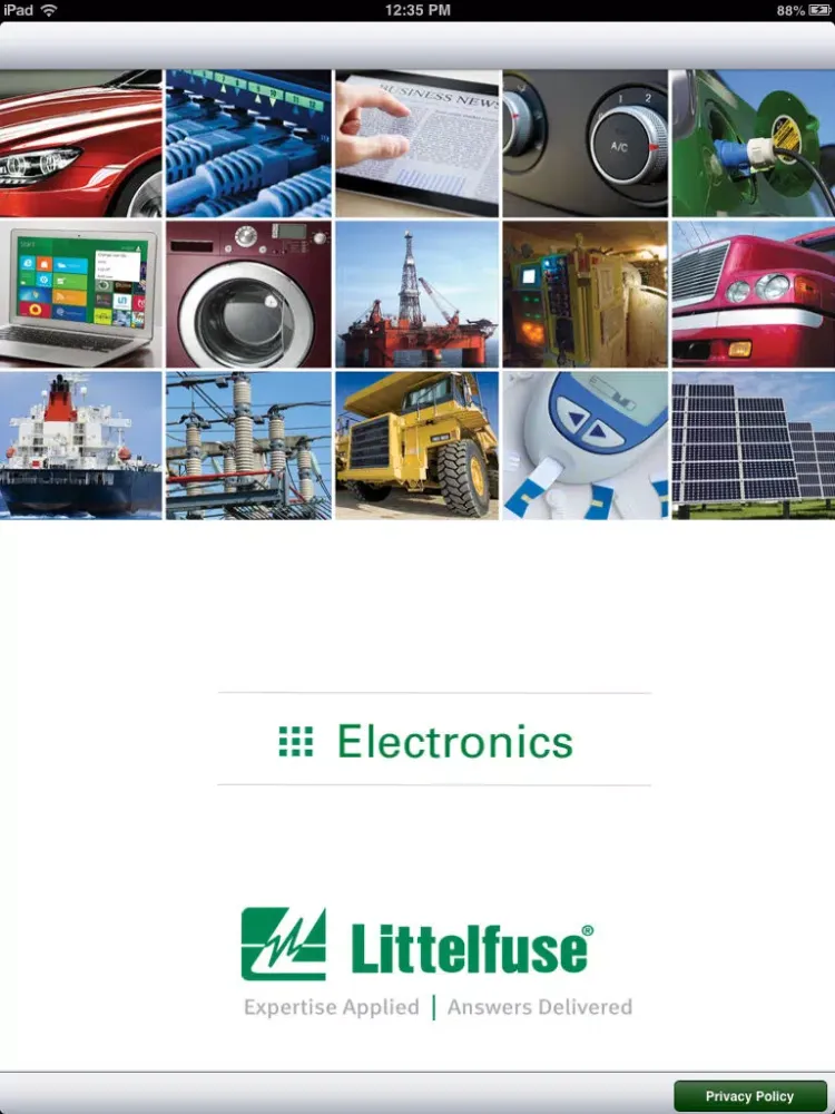 Littelfuse Catalog iPad  Ekran Görüntüleri