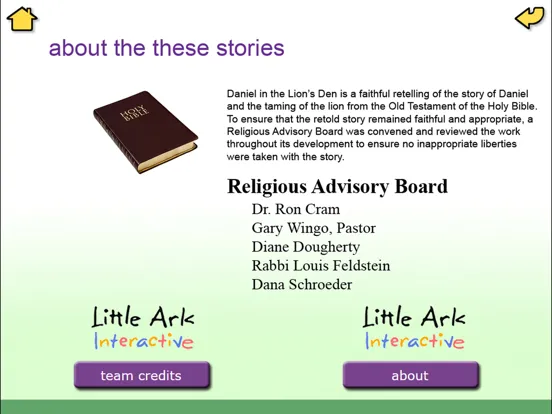Screenshot di Daniel in the Lion's Den by LA iPad 