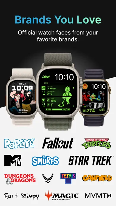 Capturas de tela do Watch Faces by Facer