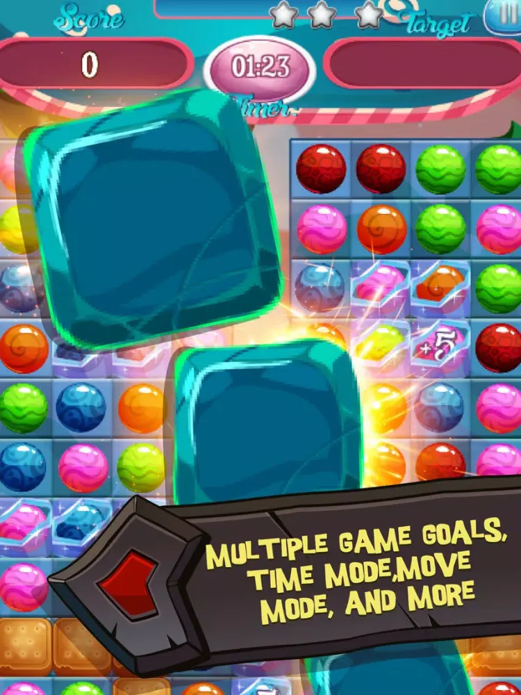 Tornado Candy Blaze - Spin & Burst Match Tornado Puzzle Game iPad  Screenshots