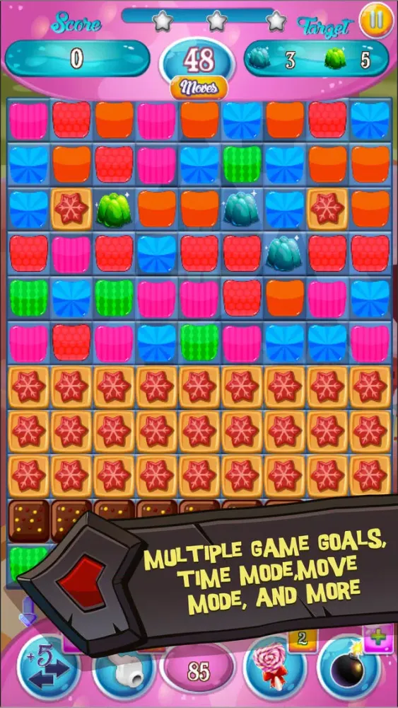Tornado Candy Blaze - Spin & Burst Match Tornado Puzzle Game Screenshots