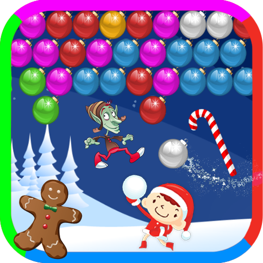 Christmas games Bubble shooter