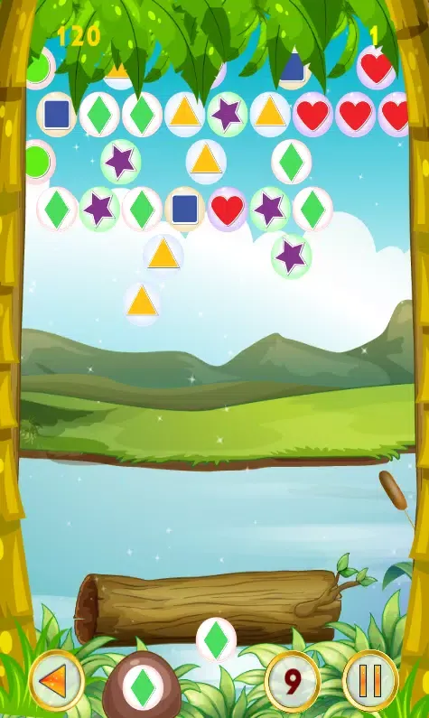 Ảnh chụp màn hình của Christmas games Bubble shooter