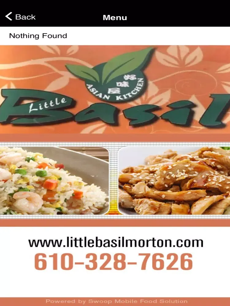 Скриншоты Little Basil Asian Kitchen iPad 