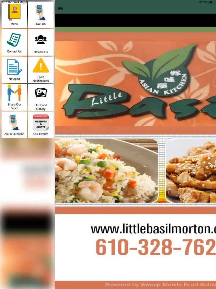 Скриншоты Little Basil Asian Kitchen iPad 