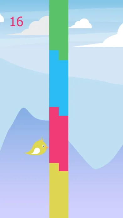 Mr Flappy : Help Tiny Bird Hero Crush The Endless Color Battle سکرین شاٹس