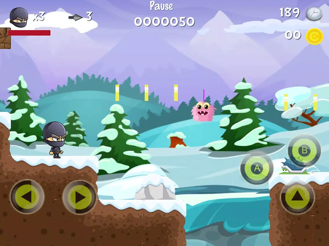 ภาพหน้าจอของ Super Ninja Run - Fun Adventure Games iPad 