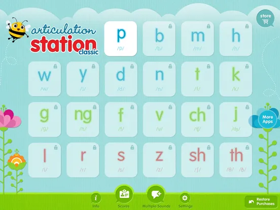 Articulation Station iPad  スクリーンショット