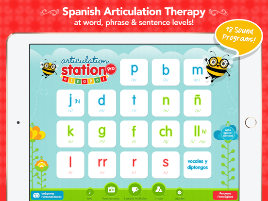 Capturas de tela do Articulation Station Pro Es iPad 