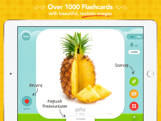 Capturas de tela do Articulation Station Pro Es iPad 