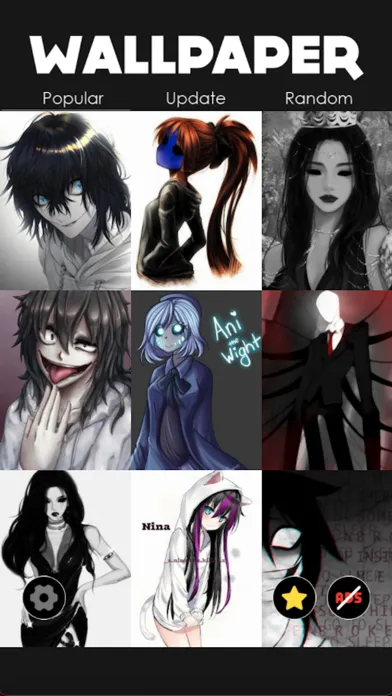 Zrzuty ekranu Creepypasta Stories Wallpaper