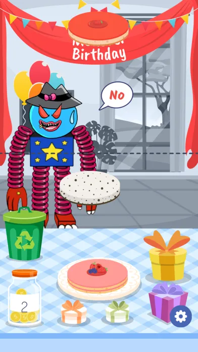 Capturas de pantalla de Monster Birthday Makeover