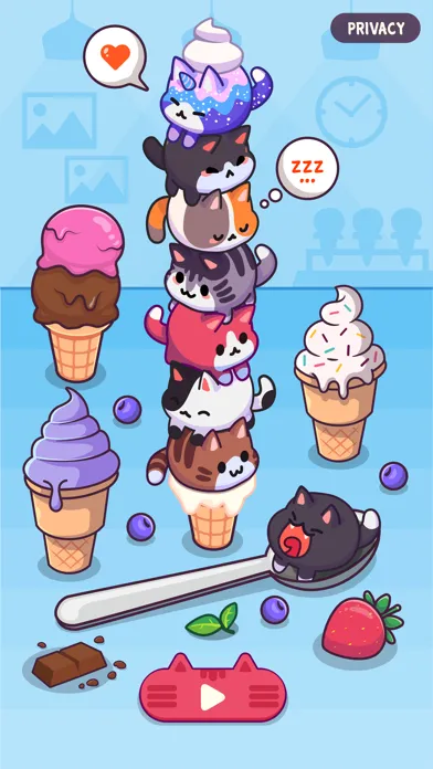 Cat Games For Cats: Sort Cats Screenshots