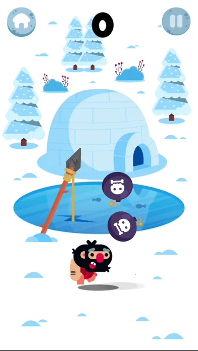 Survive Caveman adventure game سکرین شاٹس