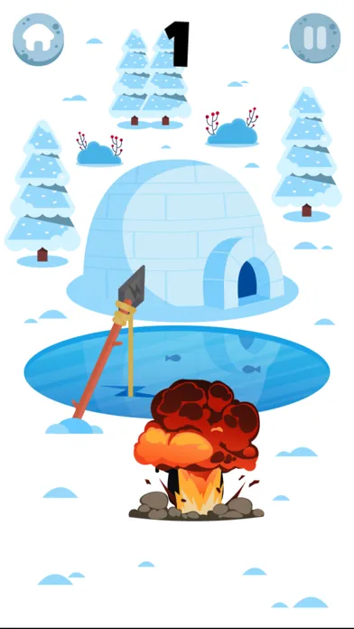 Survive Caveman adventure game سکرین شاٹس