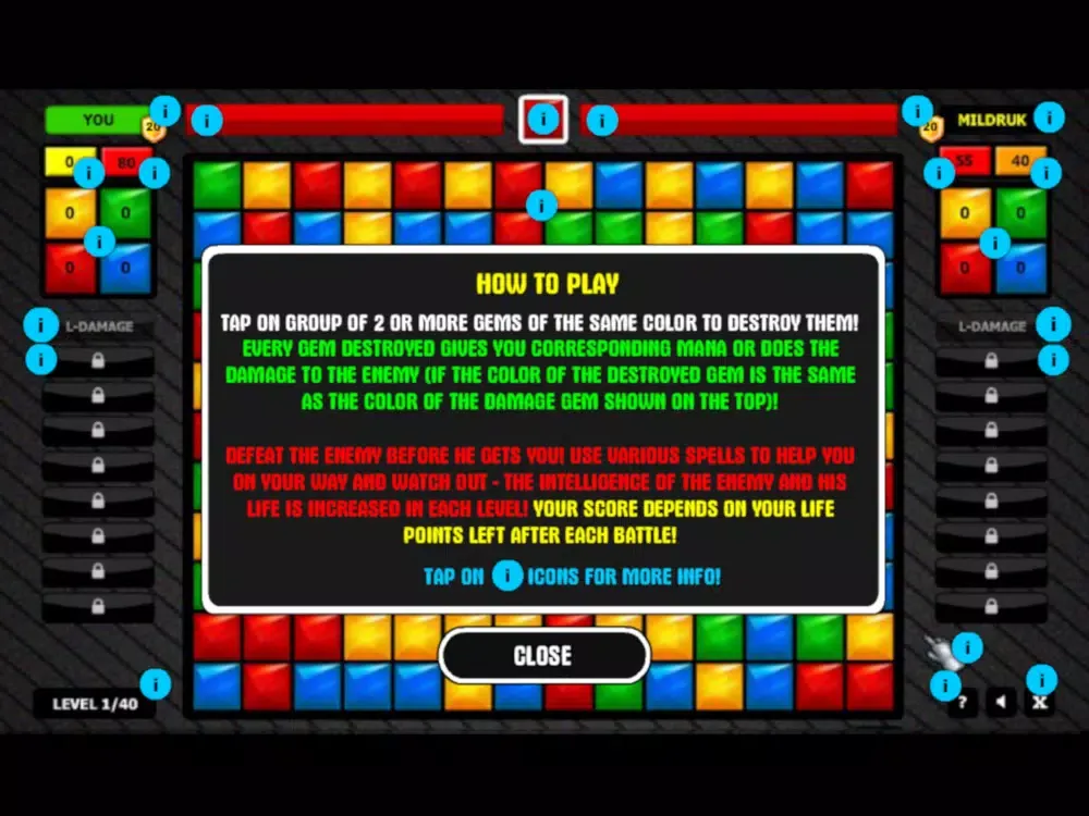 Gemwars LITE iPad  Ekran Görüntüleri