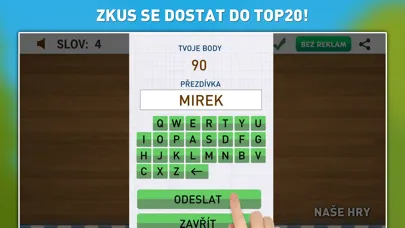 Slovní Mistr - Česká Hra應用截圖