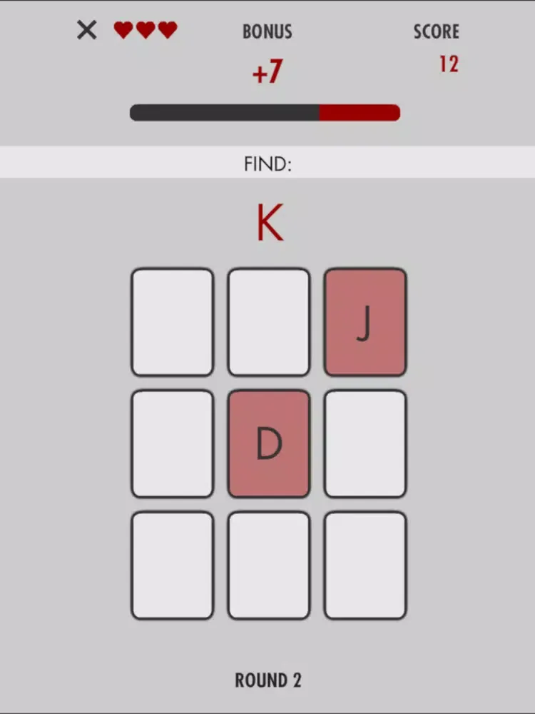 Brain Cards Game iPad 應用截圖