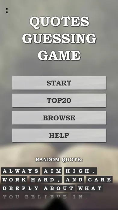 Best Quotes Guessing Game PRO 스크린샷