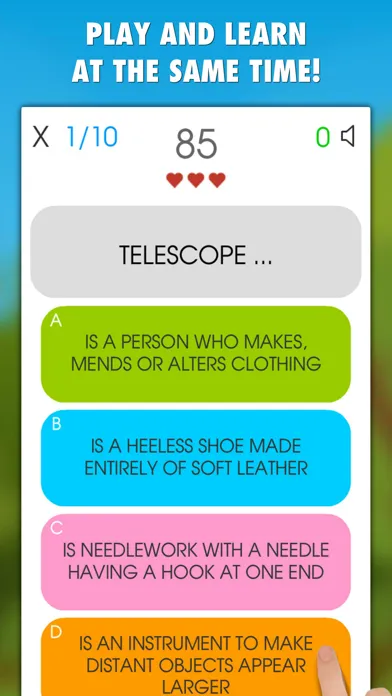 Tangkapan layar Spelling Bee Word Quiz PRO