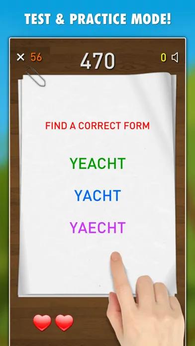 Capturas de tela do Spelling Test & Practice PRO