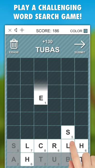 Capturas de tela do Word Gram PRO