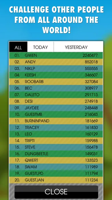 Capturas de tela do Word Gram PRO