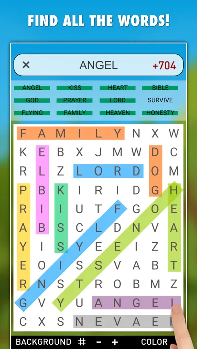 Word Search Daily Game سکرین شاٹس