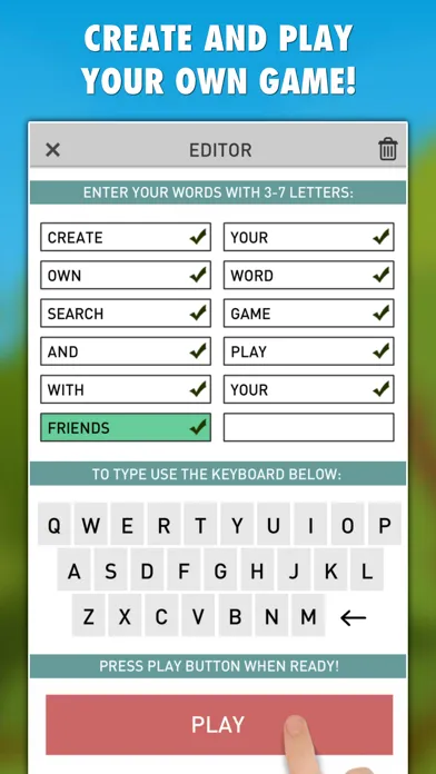 Word Search Daily Game سکرین شاٹس