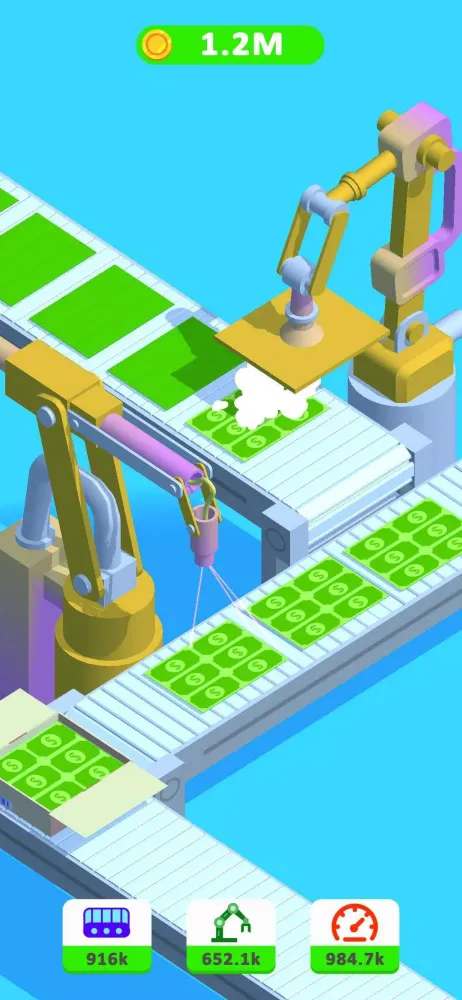 Скриншоты Idle Money Factory