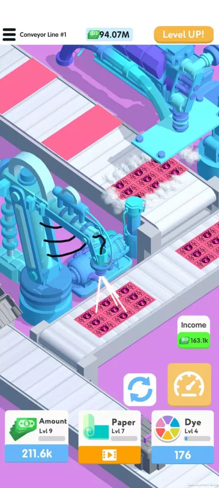 Скриншоты Idle Money Factory