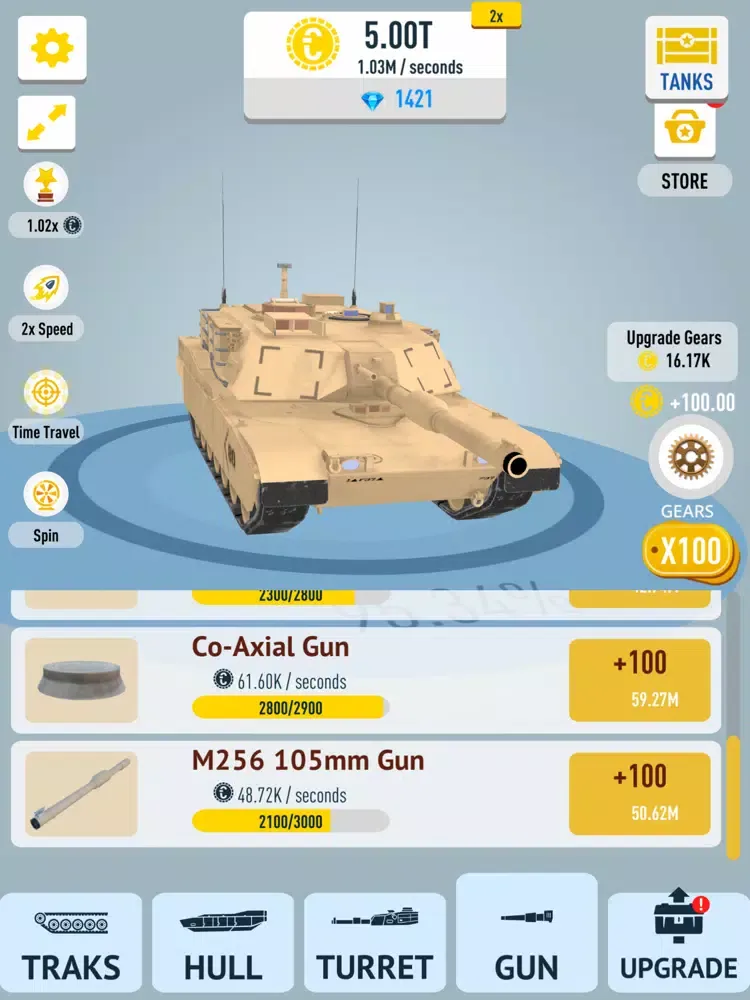 Idle Tanks 3D iPad  Screenshots