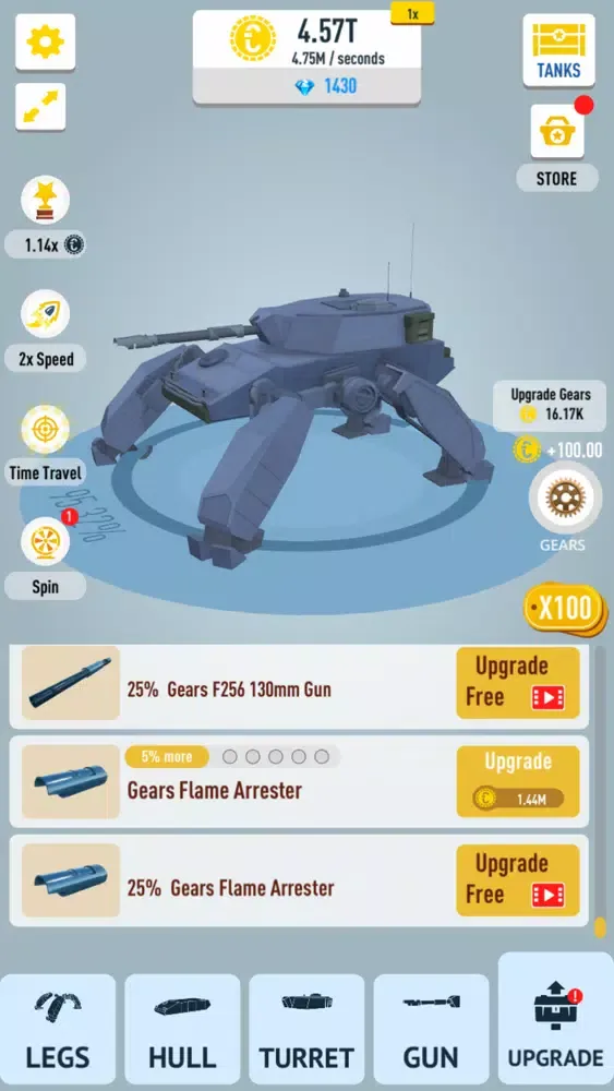 Idle Tanks 3D Screenshots