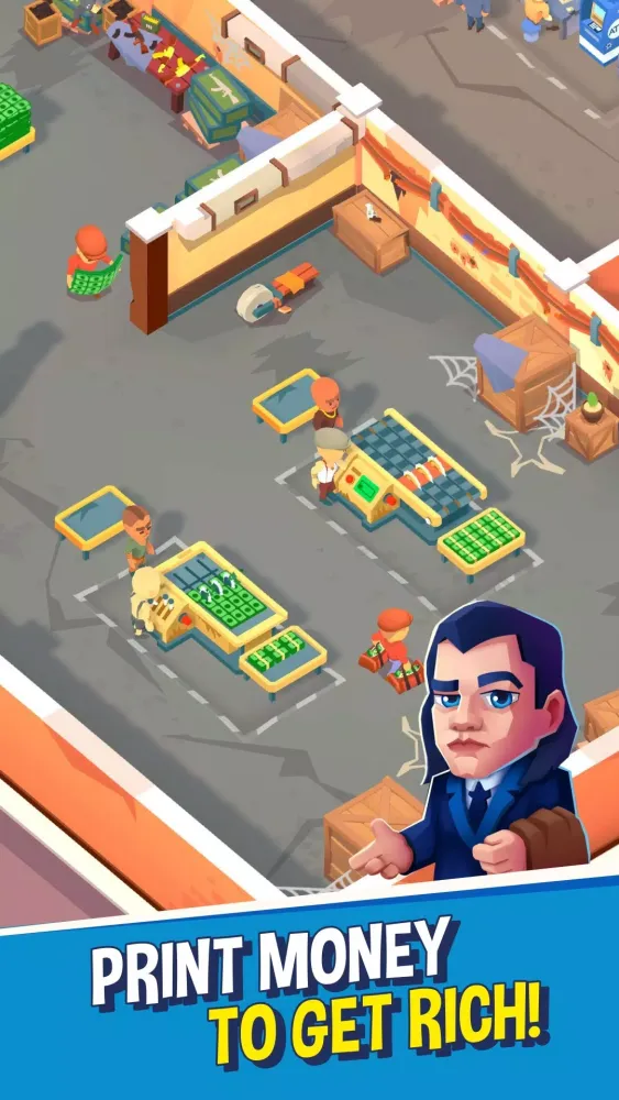 Illegal Money Factory Tycoon Screenshots