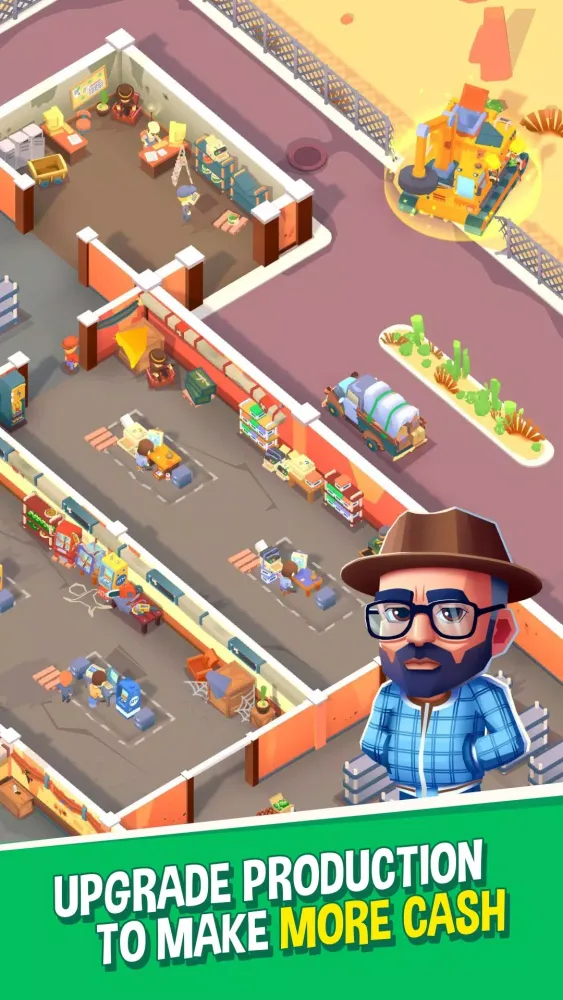 Illegal Money Factory Tycoon Screenshots