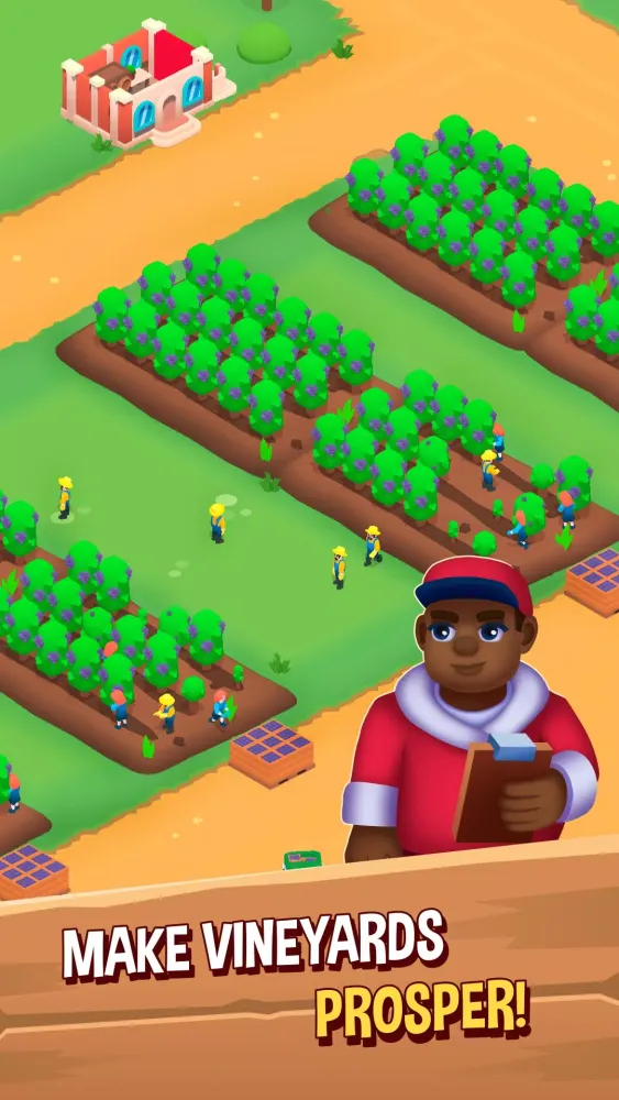 Скриншоты Wine Factory Idle Tycoon Game