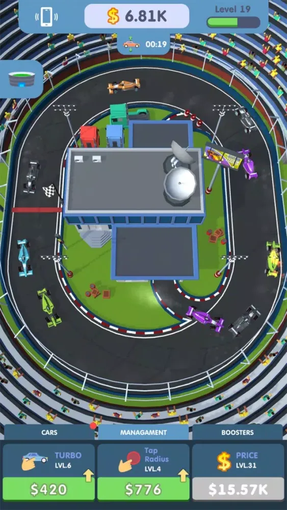 Ảnh chụp màn hình của Racing Tycoon 3D