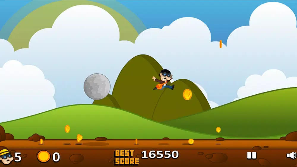 ภาพหน้าจอของ Super Jumping Coins